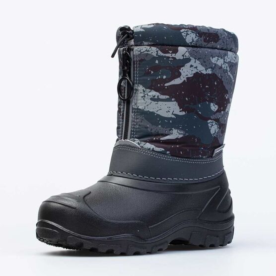 464061-43 Сноубутсы для мальчики серый