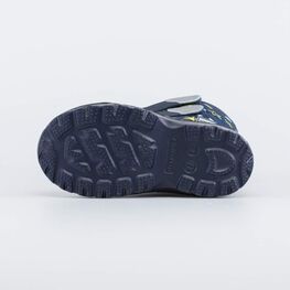 464063-42 Сноубутсы на липучках Космос для мальчики синий фото №3