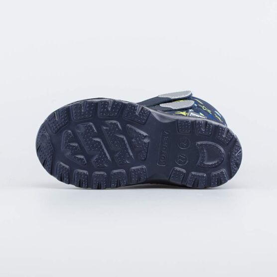 464063-42 Сноубутсы на липучках Космос для мальчики синий фото №3