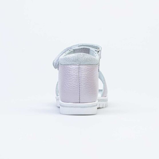 322140-21 Кожаные босоножки для девочки Жемчужина для девочки сиреневый фото №5