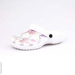 725019-01 Пляжная обувь белая для девочки белый