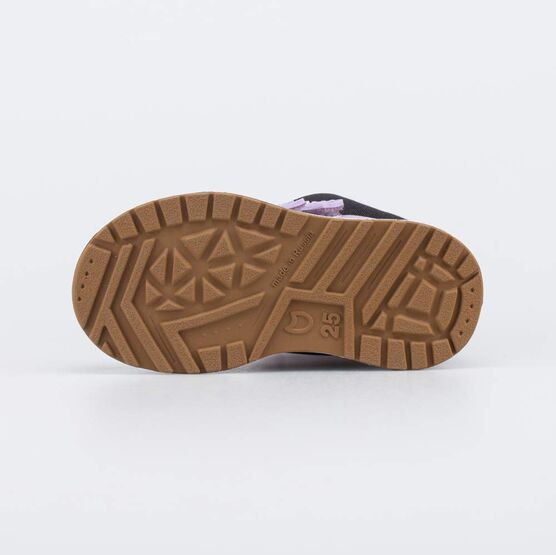 254836-43 Высокие мембранные ботинки для девочки розовый фото №3