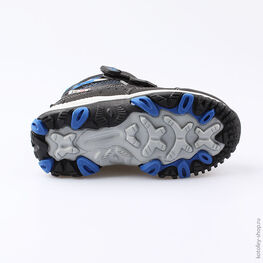 454977-44 Мембранные ботинки для мальчики чер-син фото №3