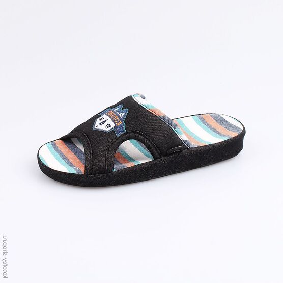 531023-13 Тапочки для мальчики черный