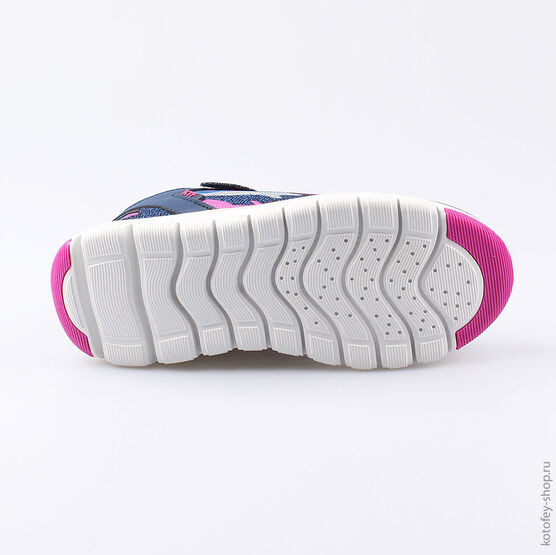 644198-72 Кроссовки для девочки светло-синий фото №3