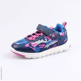 644198-72 Кроссовки для девочки светло-синий