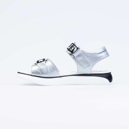 724021-21 Босоножки для девочки серебрист. фото №2