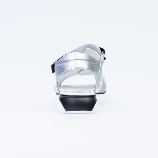 724021-21 Босоножки для девочки серебрист. фото №5