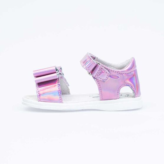 122173-22 Босоножки для девочки кожаные для девочки розовый фото №2