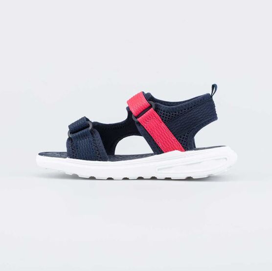 521047-11 Пляжная обувь с LED-подсветкой на подошве для мальчики син-кра фото №2