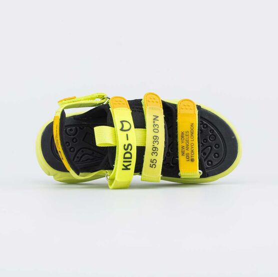 524076-11 Пляжная обувь для мальчики салатовый фото №4