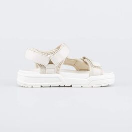 721013-11 Пляжные сандалии на липучках Бежевая карамель для девочки бежевый фото №2