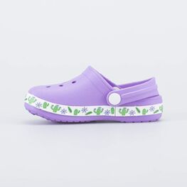 525094-05 Пляжные клоги из ЭВА Кактусы для девочки сиреневый фото №2