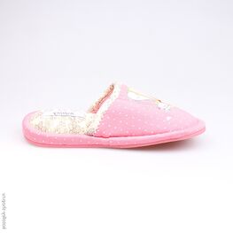 531010-11 Тапочки розовые для девочки розовый фото №2