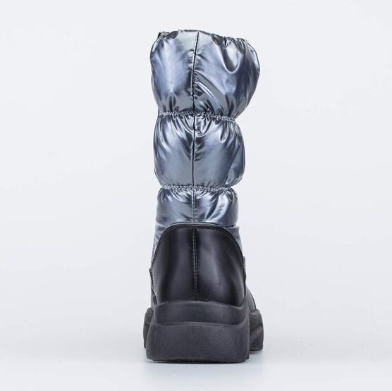 564120-42 Сапожки-дутики для девочки для девочки серый фото №5