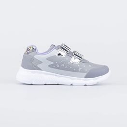 544205-74 Кроссовки SoftShell с подсветкой для девочки серый фото №2