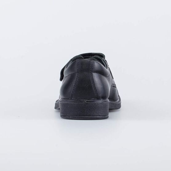 732355-21 Кожаные туфли подростковые для мальчики черный фото №5