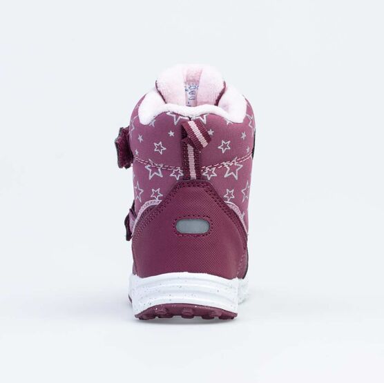 254985-42 Мембранные ботинки для девочки бордовый фото №5