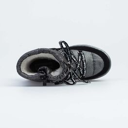 664984-41 Мембранные сапожки для девочки черный фото №4