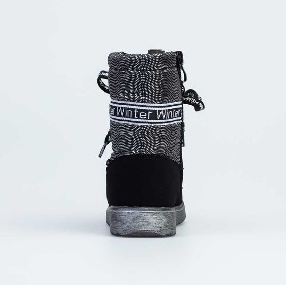 664984-41 Мембранные сапожки для девочки черный фото №5