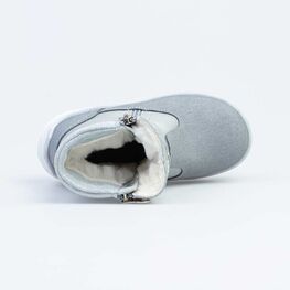 362106-51 Зимние сапожки для девочки для девочки серебристый фото №4