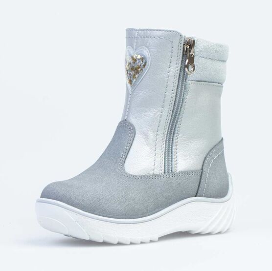 362106-51 Зимние сапожки для девочки для девочки серебристый