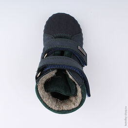 152178-36 Ботинки для мальчики син-зел фото №4