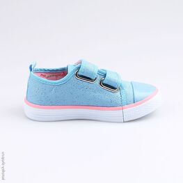 331094-12 Кеды для девочки голубой фото №2
