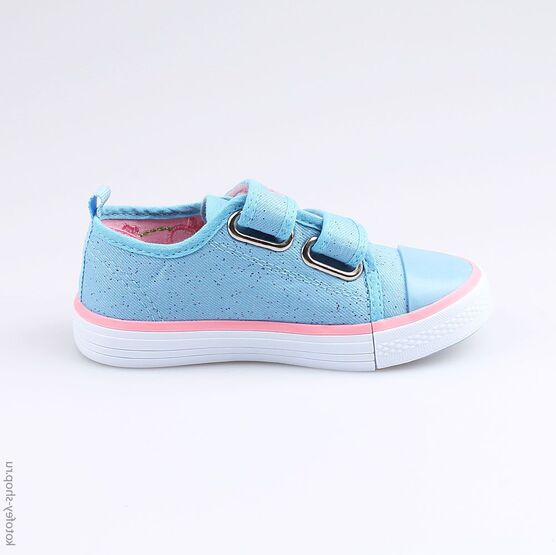 331094-12 Кеды для девочки голубой фото №2
