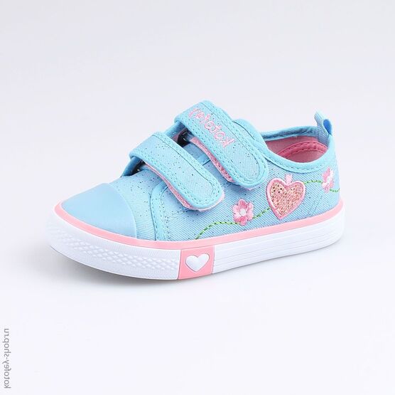 331094-12 Кеды для девочки голубой