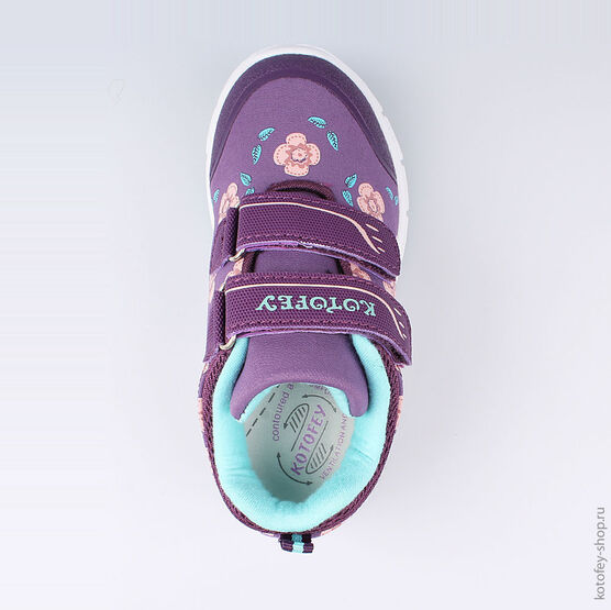344194-72 Кроссовки для девочки фиолетовый фото №4