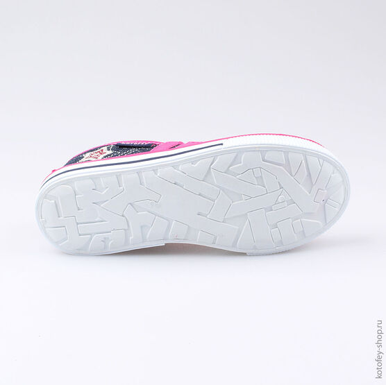 531057-11 Кеды для девочки син-фук фото №3