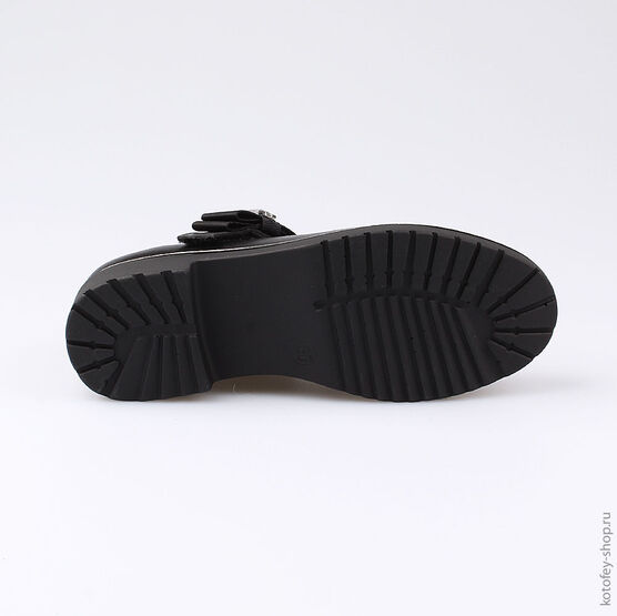 532186-21 Туфли для девочки черный фото №3