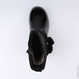 564067-32 Сапожки для девочки черный фото №4