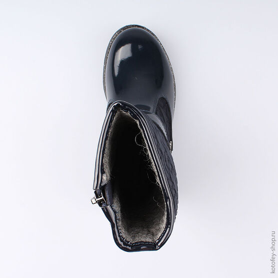 564068-31 Сапоги для девочки светло-синий фото №4