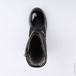 564068-32 Сапоги для девочки черный фото №4