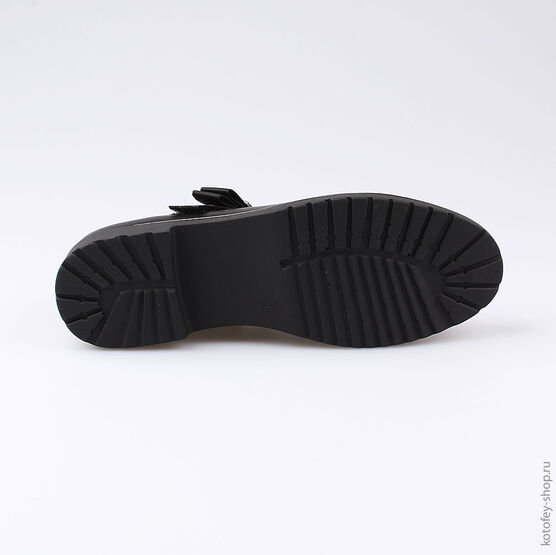 632268-21 Туфли для девочки черный фото №3