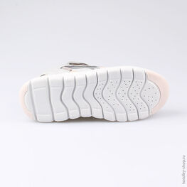 644198-71 Кроссовки на липучках для девочки серебрист. фото №3