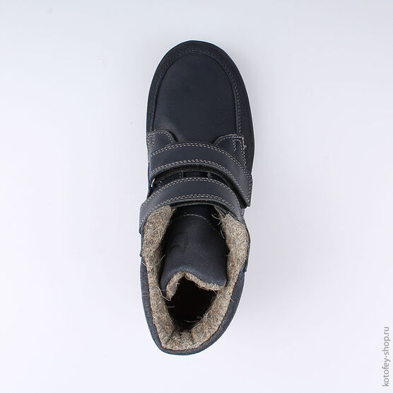 752113-31 Ботинки для мальчики светло-синий фото №4