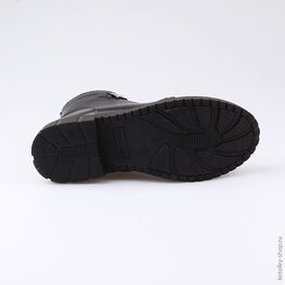 754025-31 Ботинки для девочки черный фото №3