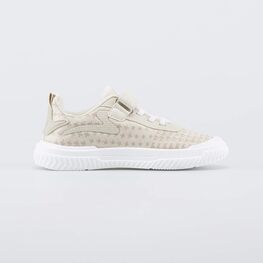 734045-13 Вязаные кеды на подошве FIT бежевый для девочки бежевый фото №2