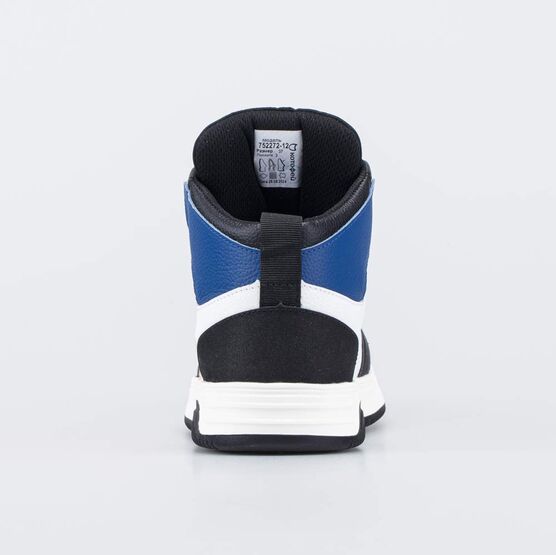 752272-12 Демисезонные ботинки-кеды для подростка для мальчики черный + белый фото №5