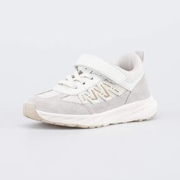 344519-11 Светлые бежевые кроссовки для девочки бежевый