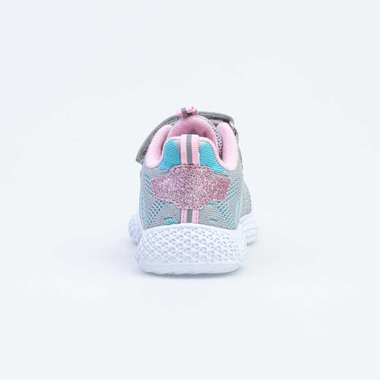 344320-11 Кроссовки для девочки серый фото №5