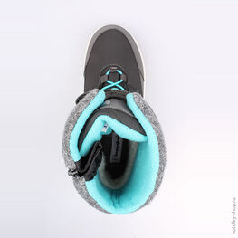 754925-41 Мембранные ботинки для девочки сер-бир фото №4