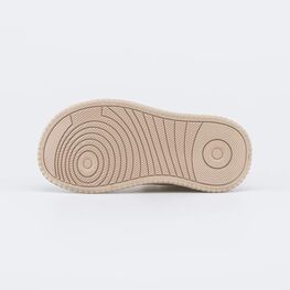 531346-11 Текстильные кеды для девочки для девочки бежевый фото №3