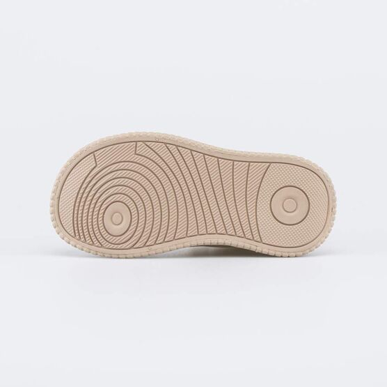 531346-11 Текстильные кеды для девочки для девочки бежевый фото №3