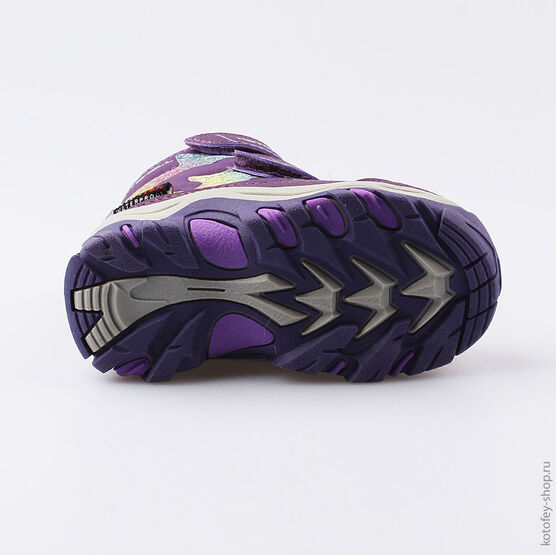 254955-41 Мембранные ботинки для девочки фиолетовый фото №3