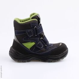 454999-42 Мембранные ботинки на липучках для мальчики синий фото №2