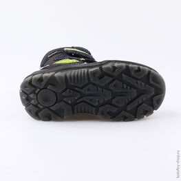 454999-42 Мембранные ботинки на липучках для мальчики синий фото №3